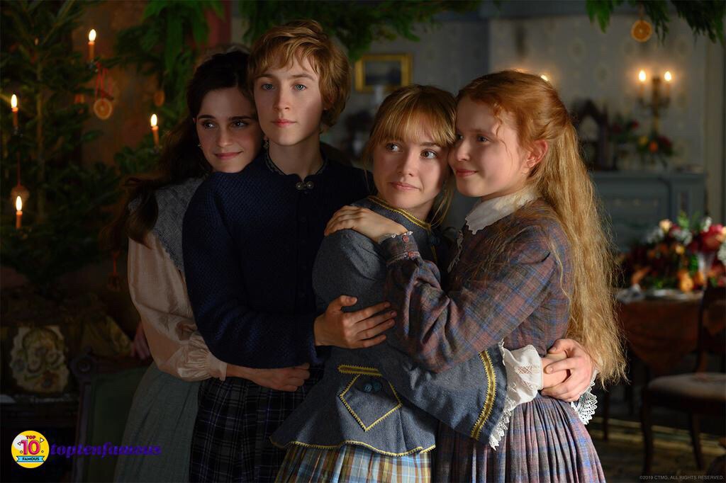 Emma Watson and Young Cast in Touching Movie "Little Women"