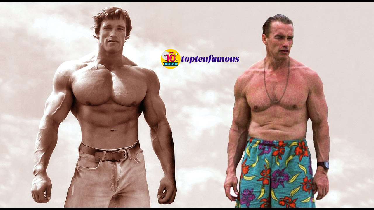 Arnold Schwarzenegger Then And Now 