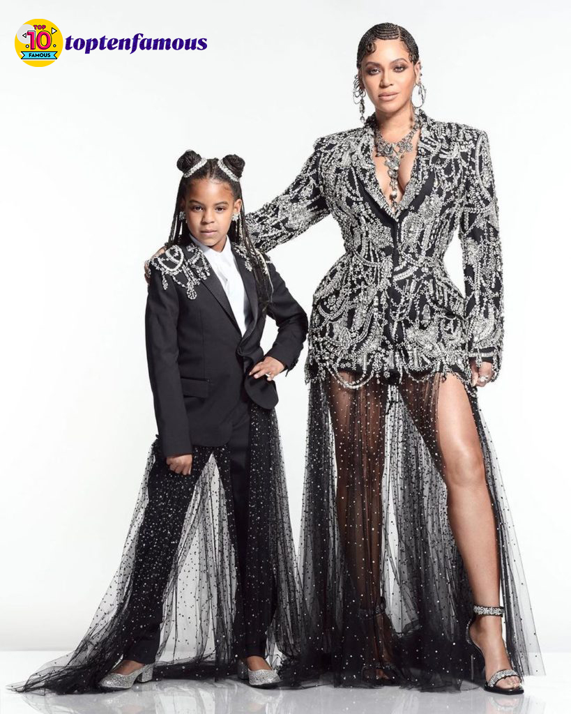 Beyonce's daughter outfit