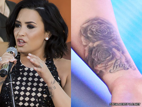 Demi Lovato Tattoos: The Best Ones She Ever Got - Toptenfamous.co